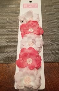 Pink Tinge Flower headband